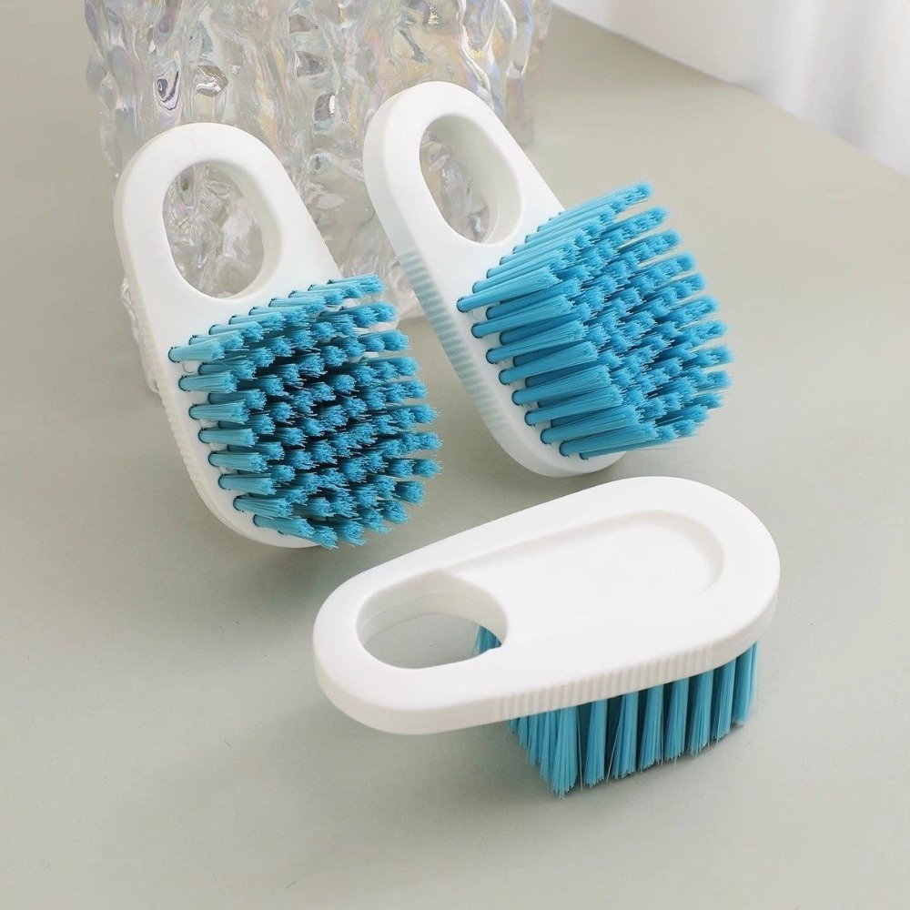 Cutting Board Foam - 3個入りポータブルショートハンドルクリーニングブラシ、鍋洗い用プラスチック製キッチンブラシ、握りやすいまな板ブラシ、キッチン用