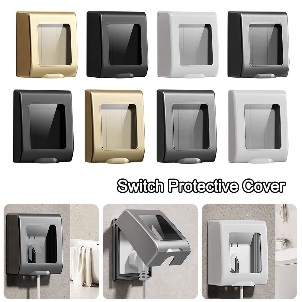 86型スイッチ保護カバー防水粘着ソケットプロテクター防滴透明 - Self Watering Insert のレビューと価格